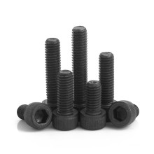 Grade 12.9 Black Colored M2 M3 M4 M5 M6 M8 M10 M12 M14 M16 M18 M20 M24 Full Thread Hex Socket Head Cap Screw Allen Key Bolt